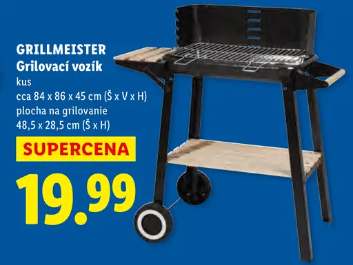 Grillmeister grilovací vozík