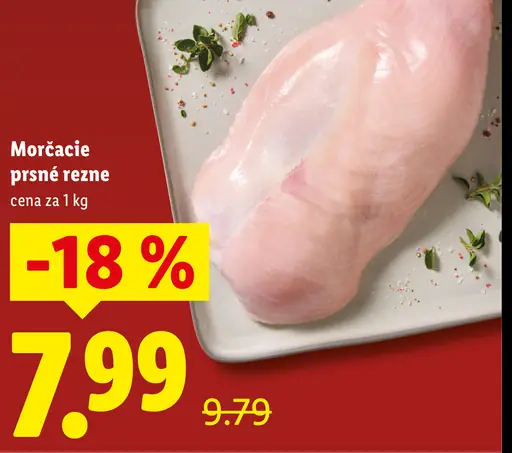 Morčacie prsnÉ rezne