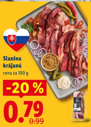 Slanina krájaná