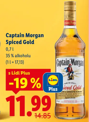 Captain Morgan Spiced Gold rum