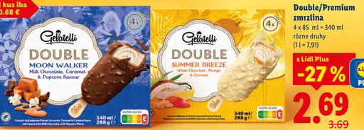 Gelatelli Double Moonwalker zmrzlina