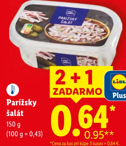 Pilos Parížsky šalát