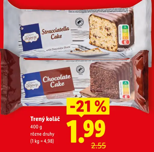Italiamo Treny koláč Stracciatella Cake