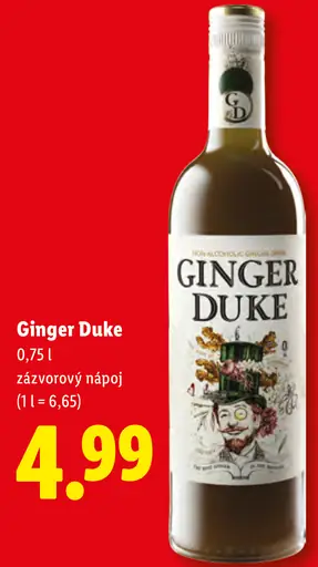 Ginger Duke zázvorový nápoj