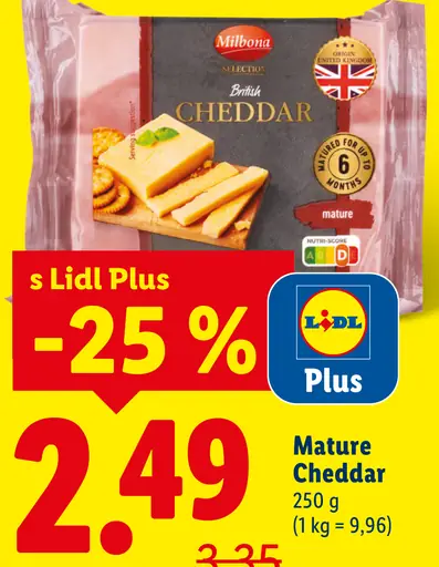 Milbona Mature Cheddar