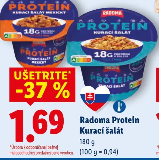 Radoma Proteín kurací šalát