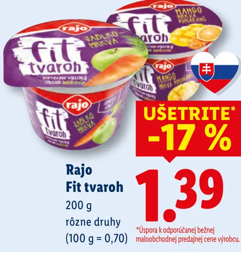 Rajo Fit tvaroh