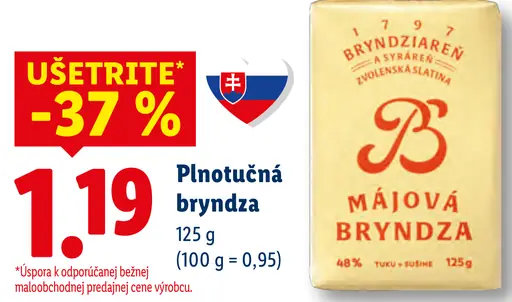 Plnotučná bryndza