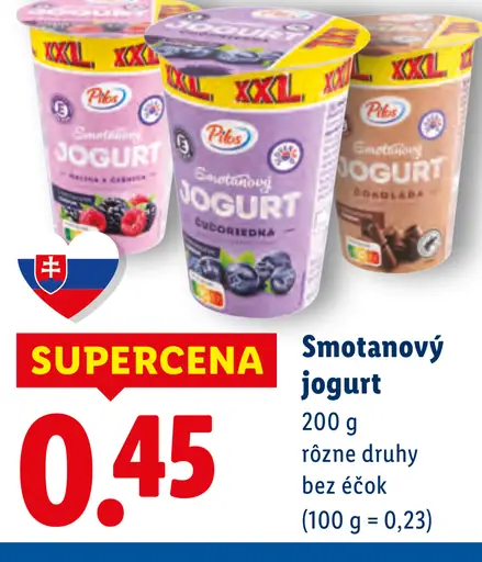 Pilos Smotanový jogurt