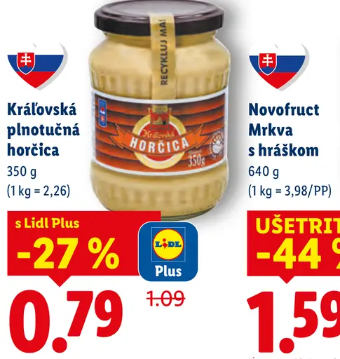 Kráľovská plnotučná horčica
