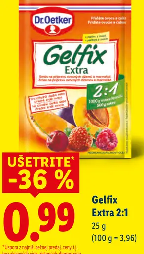 Dr. Oetker Gelfix Extra 2: