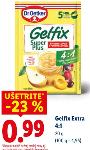 Dr. Oetker Gelfix Extra 4:1