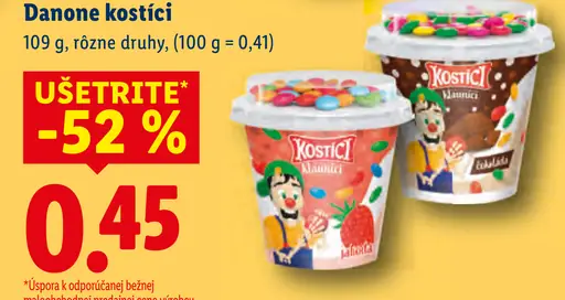 Danone Kostići jogurtový dezert