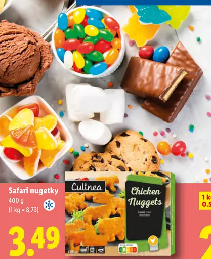 Culinea Safari nuggetky