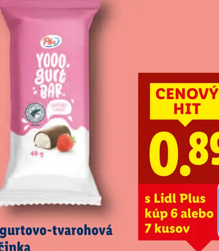 Pilos jogurtovo-tvarohová tyčinka