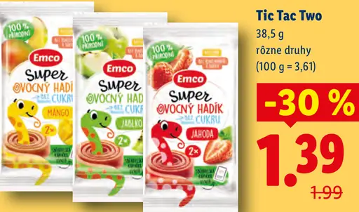 Tic Tac Two cukríky