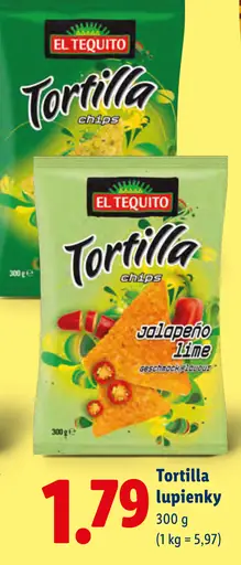 El Tequito Tortilla lupienky