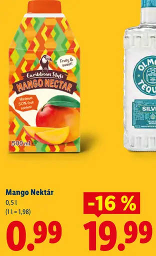 Caribbean Style Mango nektár
