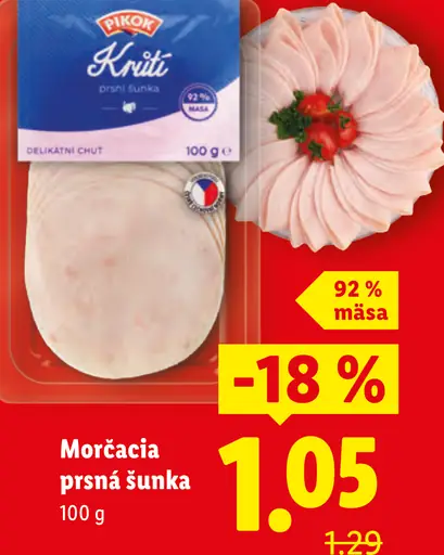 Pikok Morčacia prsná šunka