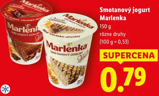 Marlenka Smotanový jogurt