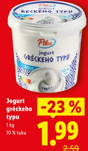 Pilos Biely jogurt gréckeho typu