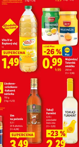 Vita D'or Repkový olej