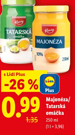 Kania Tatárska omáčka/Majonéza