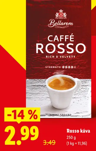 Bellarom Rosso káva mletá
