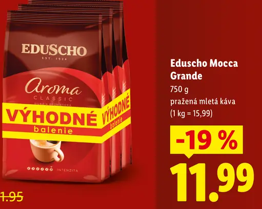 Eduscho Mocca Grande pražená mletá káva