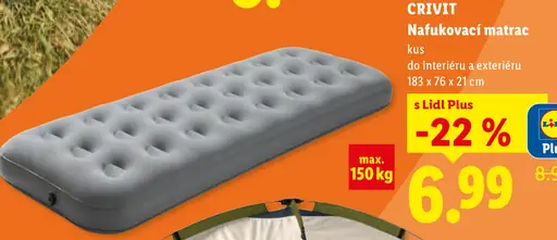 Crivit nafukovací matrac
