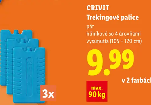 Crivit Trekingové palice