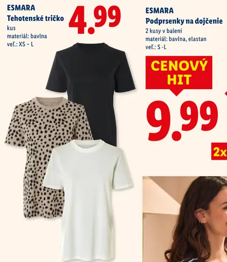 Esmara Tehotenské tričko