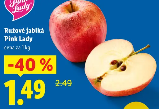 Pink Lady Ružové jablká