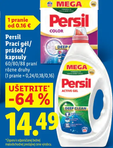 Persil prací gél