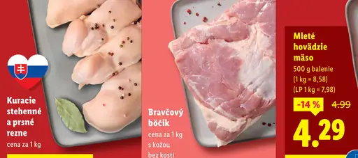 Bravčový bôčik bez kosti údený