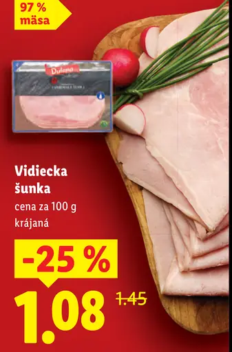 Dulano vidiecka šunka krájaná