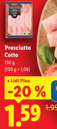 Dulano Prosciutto Cotto šunka