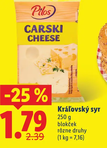 Pilos Kráľovský syr