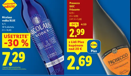 Nicolaus Vodka BLUE