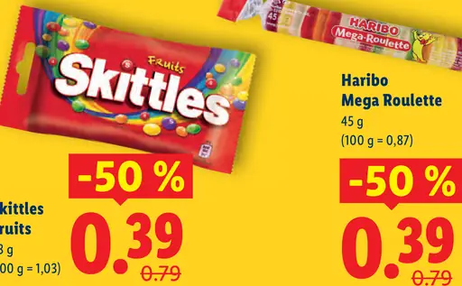 Skittles Fruits žuvacie cukríky