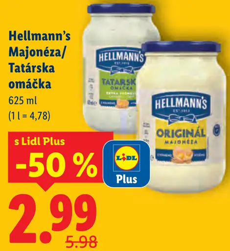 Hellmann's Tatárska omáčka