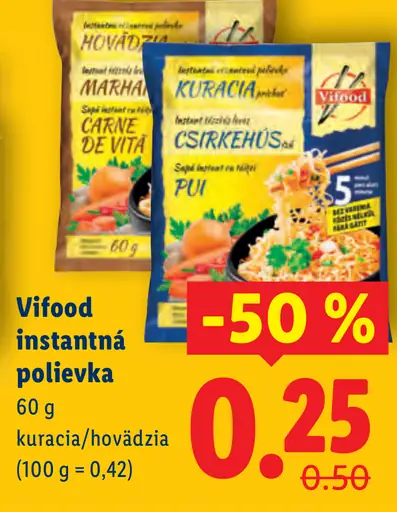 Vitfood instantná polievka kuracia