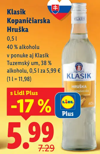 Klasik Kopaničiarska Hruška
