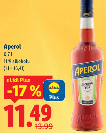 Aperol aperitív