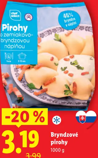 Chef Select Bryndzové pirohy