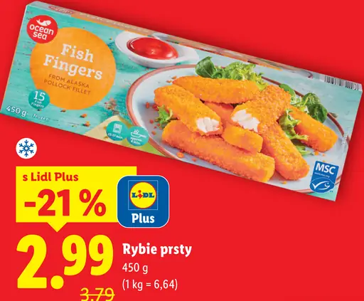Ocean Sea Rybacie prsty