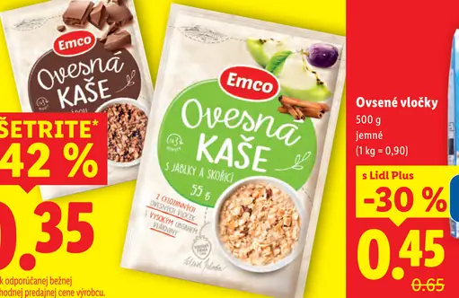 Emco ovsená kaše