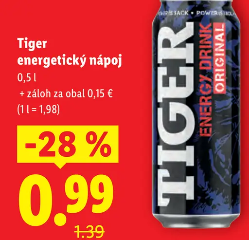 Tiger Energetický nápoj