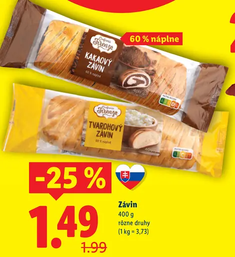 Pâtisserie Finezza kakaový závin
