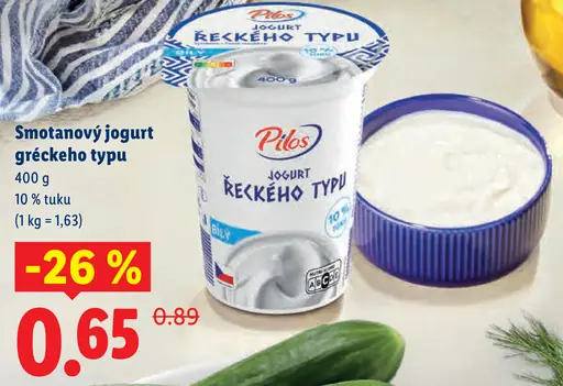 Pilos Smotanový jogurt gréckeho typu